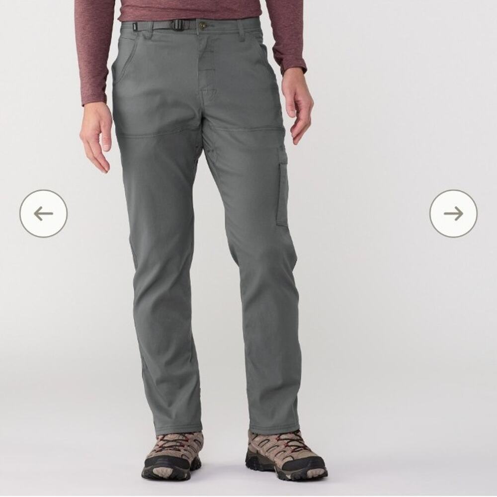 Prana Stetch Zion Pant II Straight Leg Dark Iron outdoor pants 31 x 30 NWT